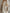 Fashionable Loose Hooded Polar Fleece Sleeve Beige Sweatshirt Midi Dress