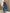V-Neck Tiered Patch Pocket Denim Maxi Dress