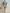 Puff Sleeve Drawstring Waist Mini Denim Dress