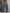 Color Block Wide-Leg Denim Pants With Slit Hem