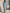 Contrast Trim Split Neck Denim Kaftan Dress