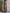 Color Block Wide-Leg Denim Pants With Slit Hem