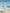 Vacation Light Blue Chiffon Sleeveless Top And Striped Wide-leg Pants Set