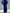 Vintage Elegant And Exquisite V-neck Mesh Long-sleeved Royal Blue Velvet Jumpsuit