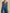 Square Neck Button-Front Oversized Denim Jumpsuit