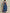 Ruched Denim Two-Piece Set With Utility Pockets