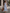 Classic Retro Fashion V-neck Front Zipper Light Blue Striped Midi Dress