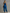 Edgy & Casual Bright Blue Denim Multi-Pocket Jumpsuit