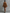 Women's Loose-fitting Faux Suede Halter Neck Semi-high Collar Lantern Sleeve Mini Dress MDA3118J4Y