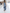 Western Retro Light Blue Denim Sleeveless Raw Edge Wide Leg Zipper Jumpsuit