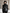 Personality And Fashion High Collar Oblique Zipper Black PU Jacket