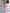 Fashionable Personalized Lapel Pink Denim Off-the-shoulder Long-sleeved Flared Jumpsuit