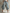 Light Washed Cargo Harem Denim Pants