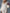 Comfortable Lazy Exquisite V-neck Metal Button White Imitation Rabbit Fur Knitted Side Slit Midi Dress