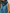 Light Blue Denim Turtleneck Maxi Dress