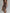 Retro Leopard Print Fungus Trim Hem Slit Midi Dress