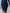 Elegant Navy Blue Cutout Bodycon Midi Dress – Long Sleeve Wrap Design With Asymmetrical Hem