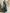 Colorblock Halter Denim Maxi Dress