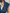 Sleeveless Stand Collar Belted Denim Maxi Dress