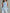 Vacation Light Blue Chiffon Sleeveless Top And Striped Wide-leg Pants Set
