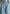 Hooded Zip-Front Smocked Waist Denim Jumpsuit