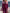 Fashion Retro Rose Red Velvet Faux Fur Collar Long Sleeve Flared Jumpsuit