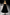Retro Classic French Black Gauze Maxi Dress