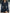 【24-hour shipping out】Classic and Playful Large Lapel Ruffled Hem Waist Denim Mini Dress