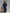 Women's Casual Dark Blue Cotton Linen Strapless Long-sleeved Dress (belt Not Included) MDZ1281C1AN